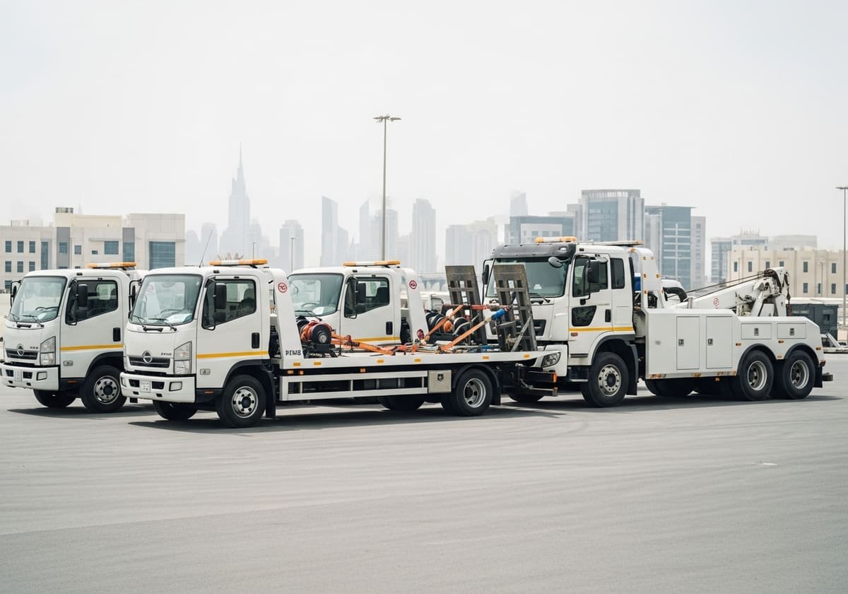 Accident Recovery vehicle transport in Dubai